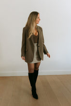 Afbeelding in Gallery-weergave laden, Mell Taupe Wool Skirt