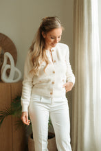 Afbeelding in Gallery-weergave laden, Gold button cardigan