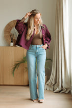 Afbeelding in Gallery-weergave laden, Aubergine cardigan