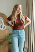 Afbeelding in Gallery-weergave laden, Burgundy Lace Top