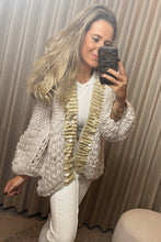 Afbeelding in Gallery-weergave laden, Ecru knit cardigan
