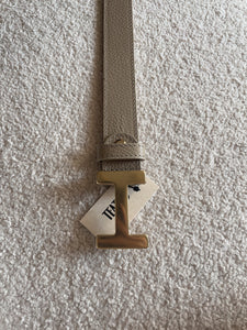 H - Beige belt