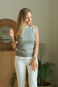 Gray top
