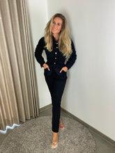 Afbeelding in Gallery-weergave laden, Golden button jumpsuit black
